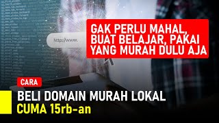 #63 Cara Beli Domain Murah  – 12rb an